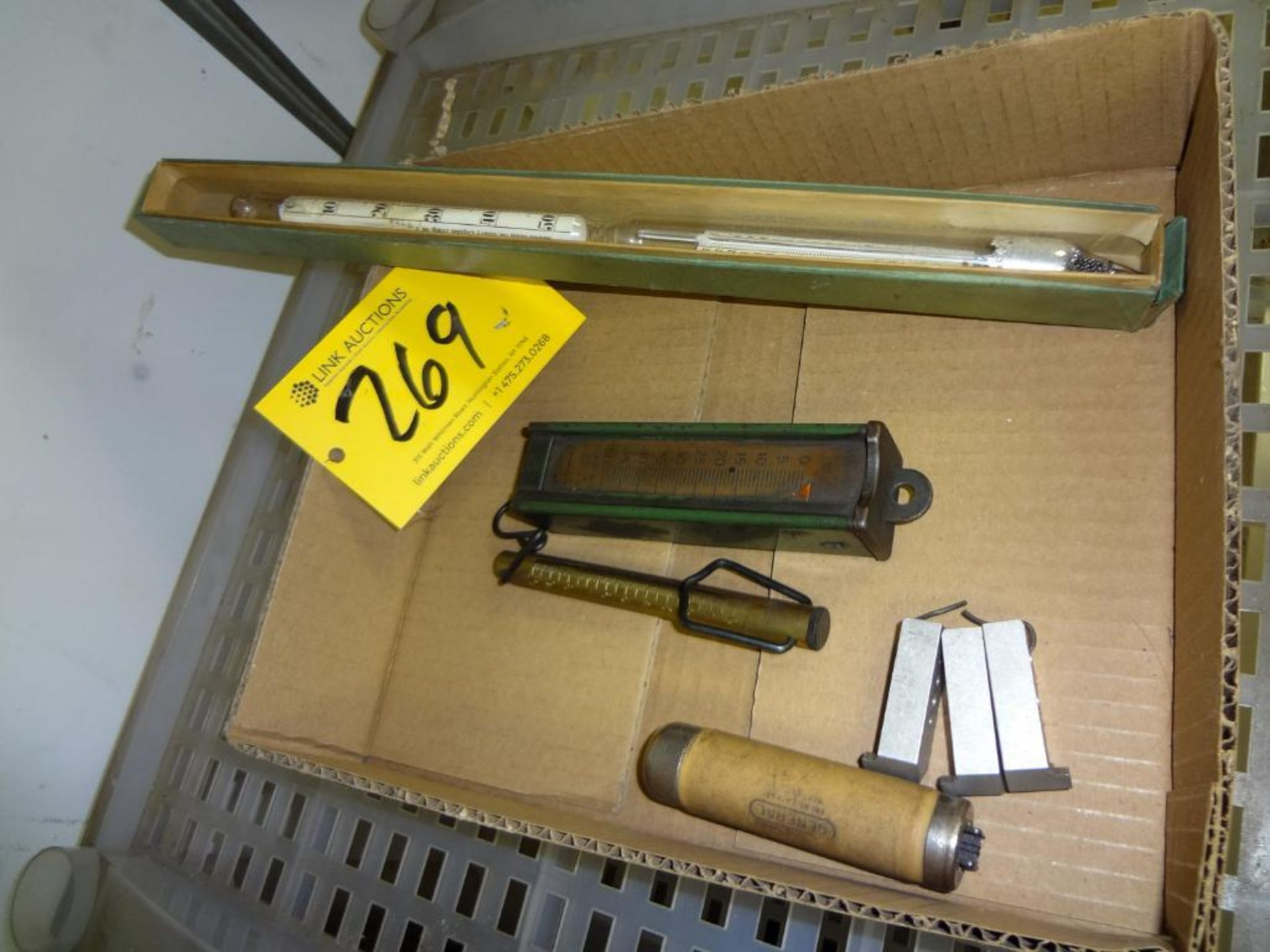 Antique Thermometers and Drop Scales