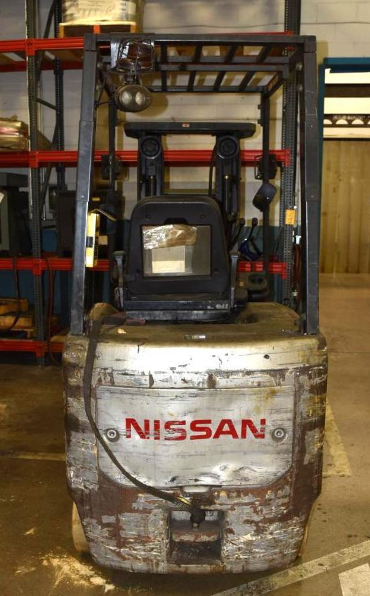 Nissan 4,700-LBS. Cap. Model CP1B2L25S 48-Volt Electric Forklift Truck - Image 2 of 9