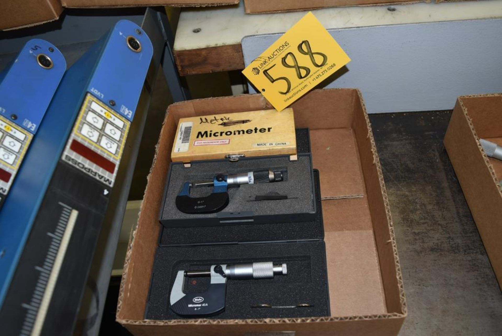 Lot Assorted Micrometers