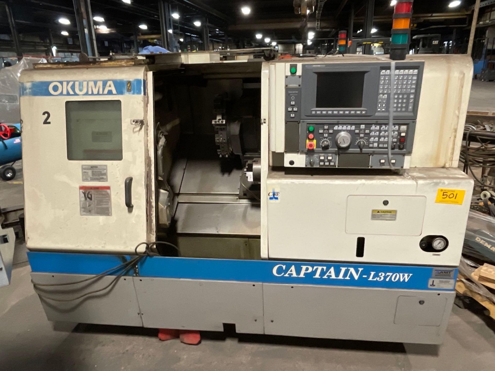 Okuma Captain L370W CNC Turning Center