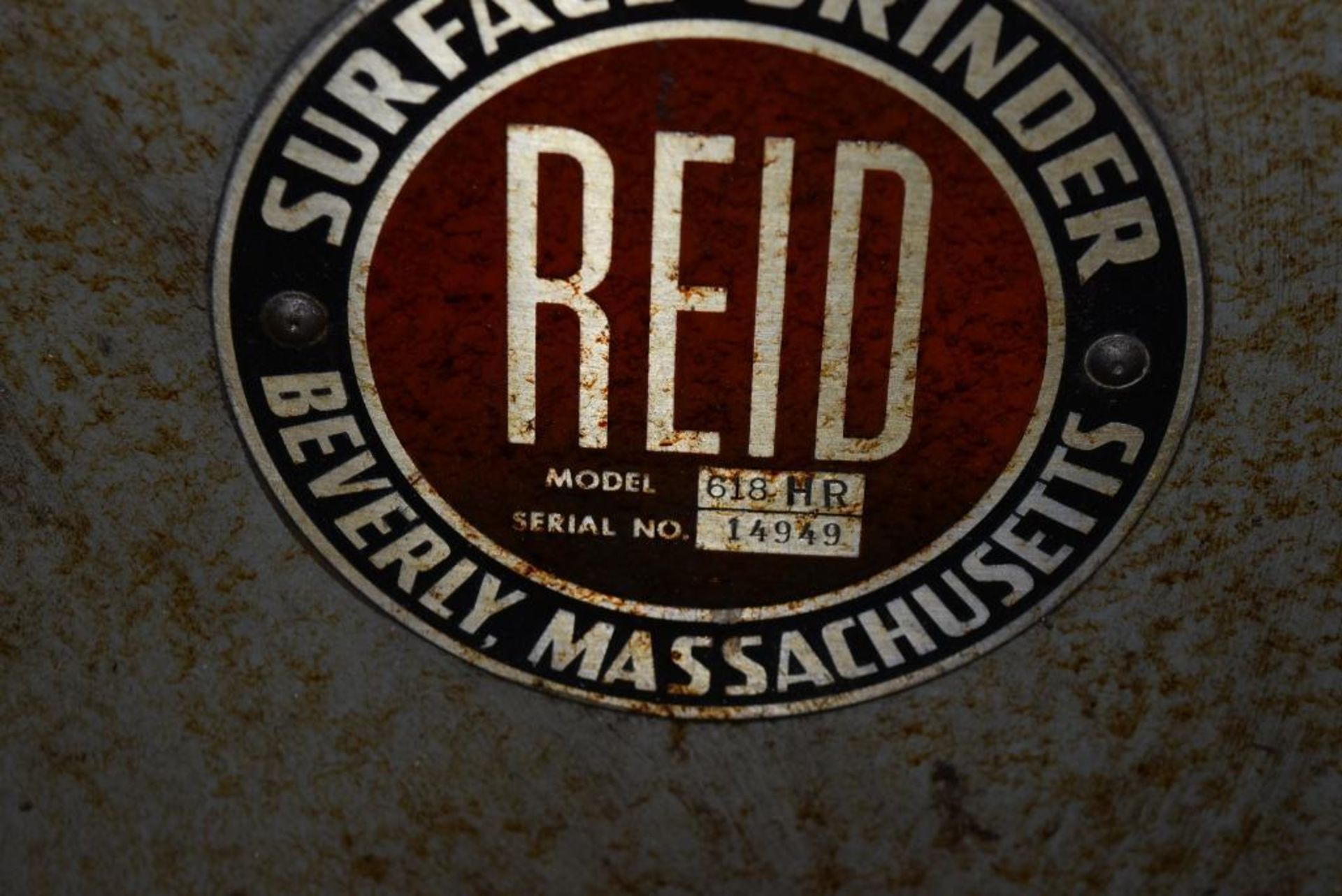Reid 6" x 12" Model 618HR Hand Feed Surface Grinder - Image 4 of 9