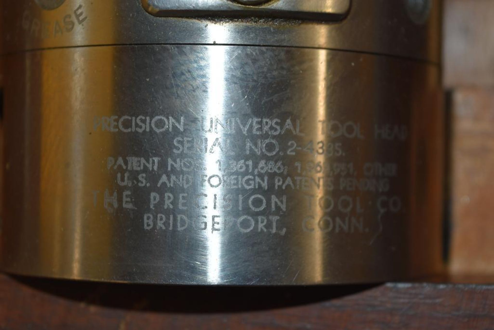 Precision Universal Tool Boring Head S/N 2-4335 - Image 2 of 4