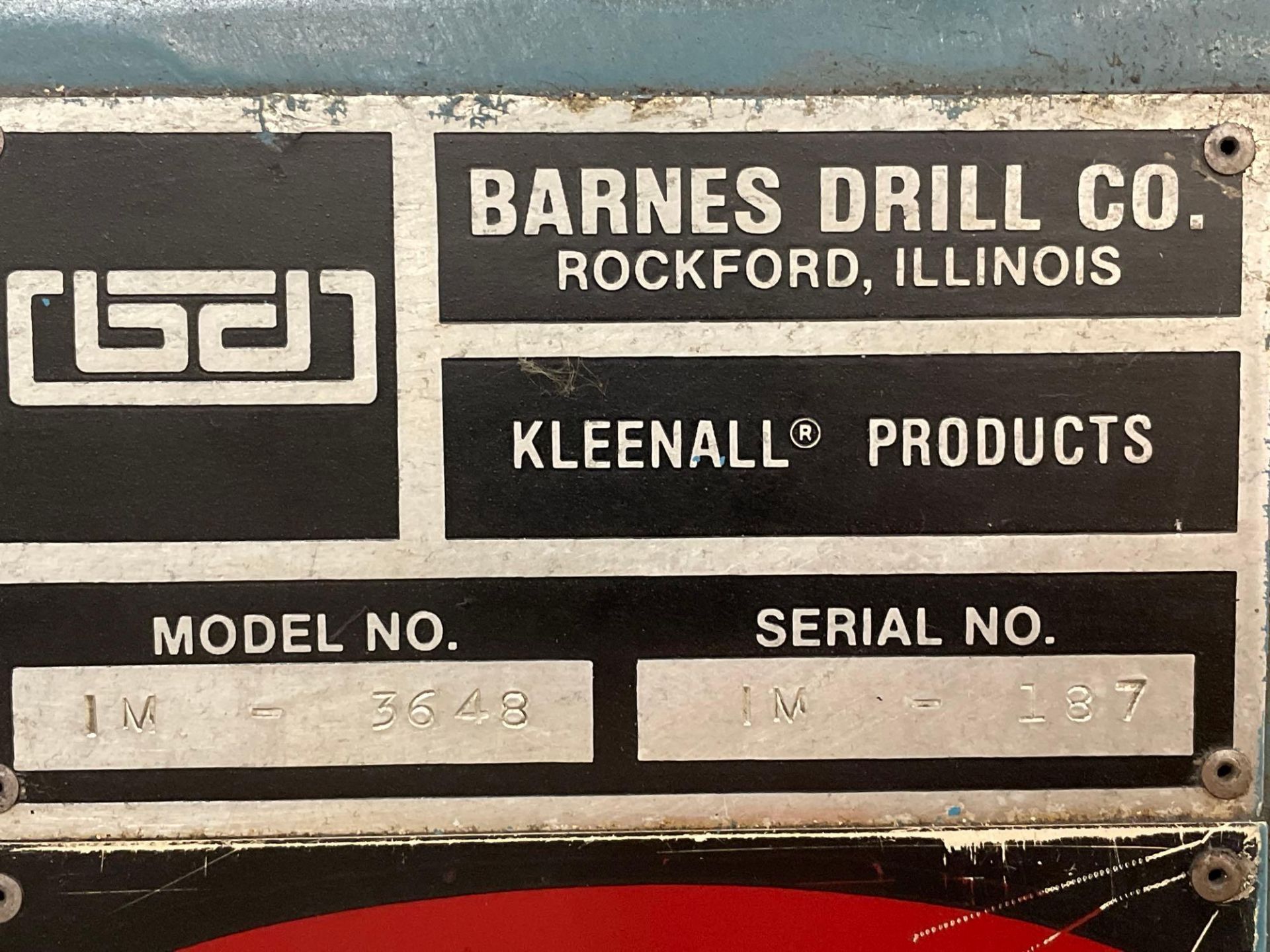 Barnes 36" Model IM-3648 Filtration System - Image 9 of 11