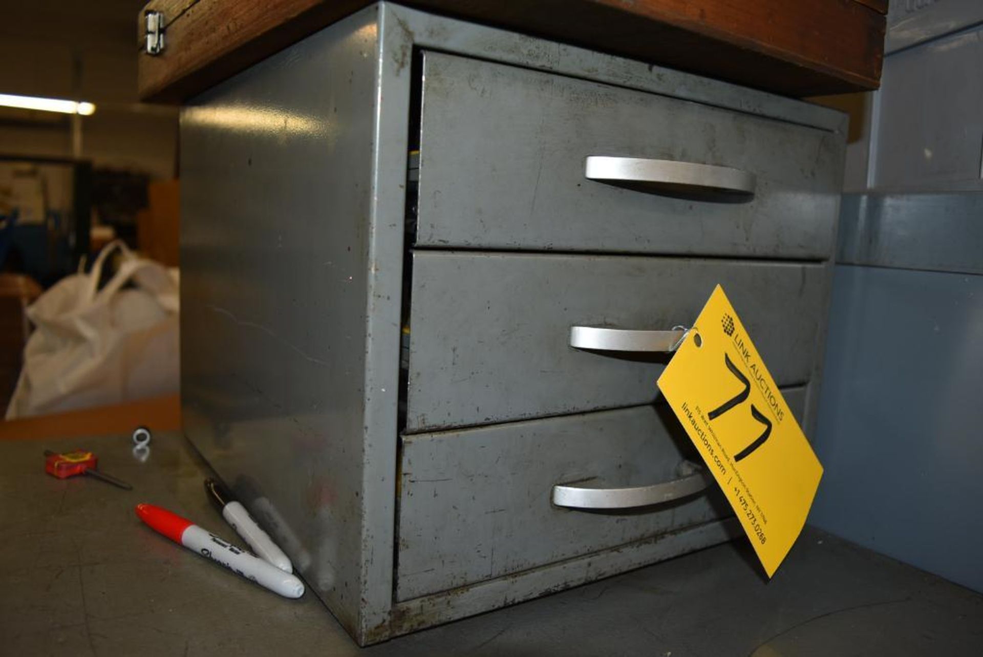 3-Drawer Pin Gauge Cabinet with Pin Gauges - Image 4 of 4