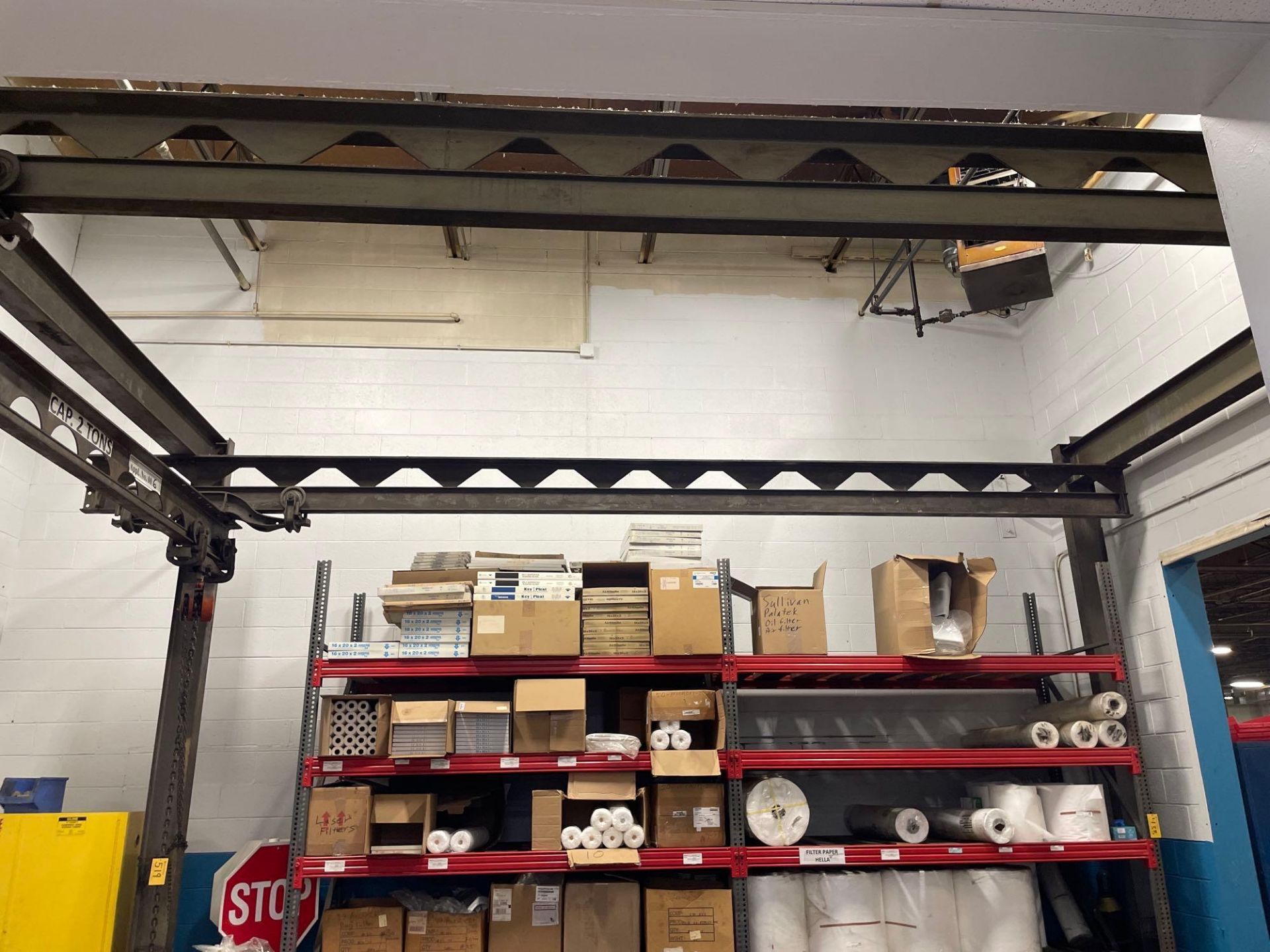 Kone Cranes 2-Ton Capacity I-Beam Frame Bolt-Together Gantry System - Image 6 of 8