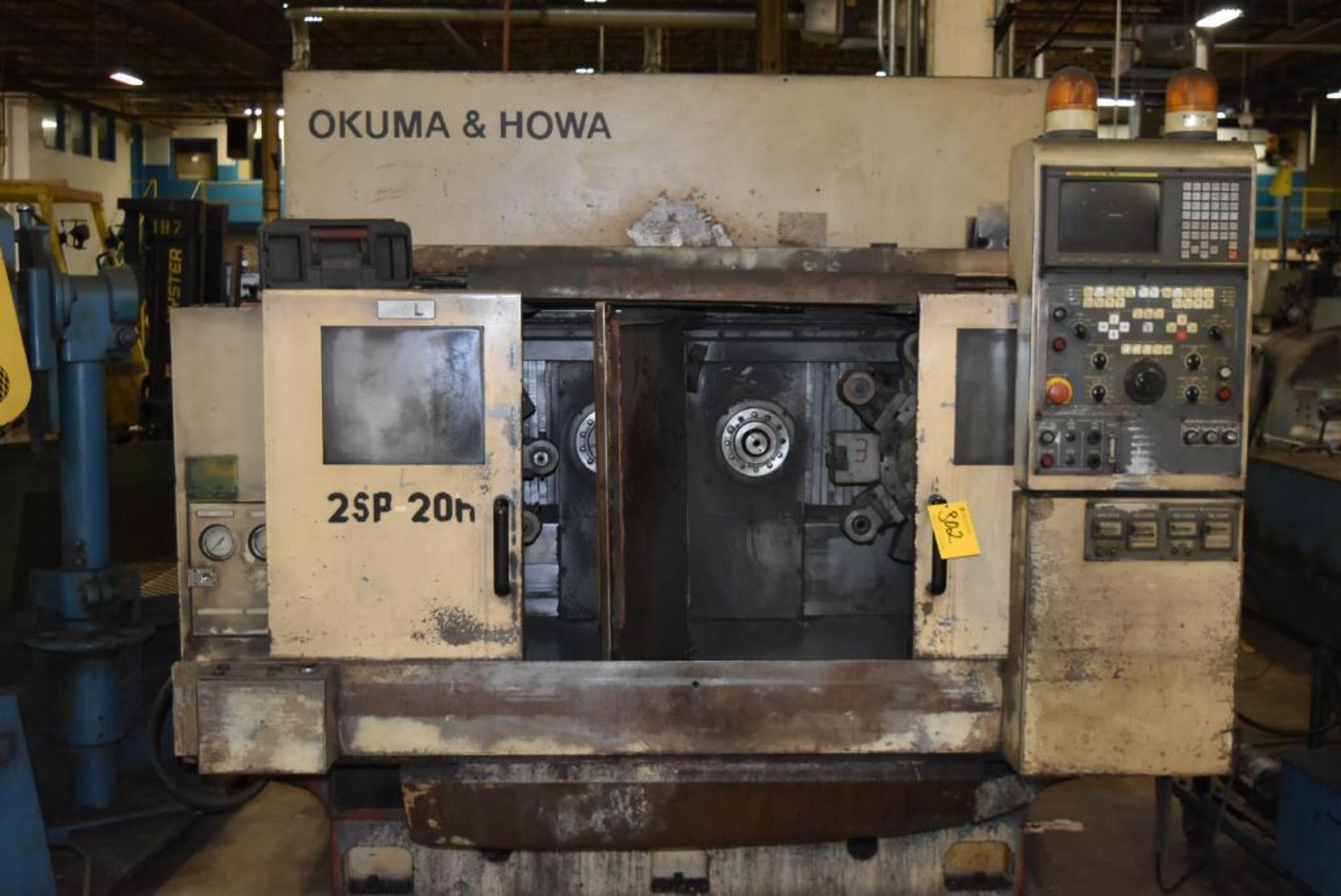 Okuma & Howa Model 2SP-15H CNC Dual Spindle Horizontal Machining Center/Lathe