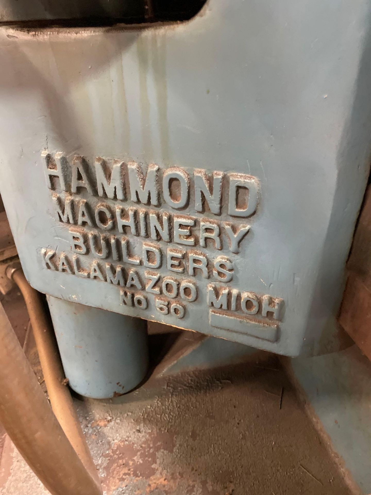 Hammond 50-81 Model K46-6-F 6-Spindle Automatic Rotary Brushing Machine - Image 8 of 19