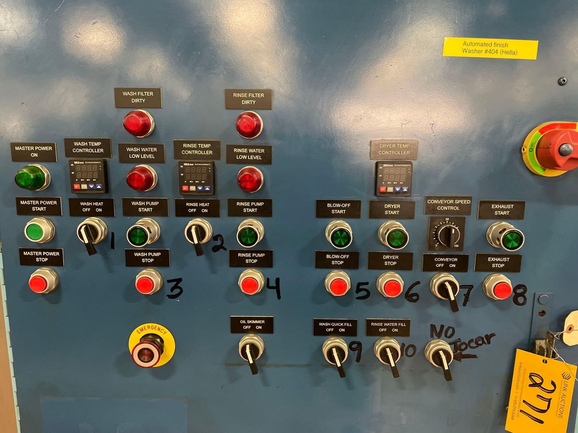 Automated Finishing 24" Model 3110 Pass-Through S/S Automatic Parts Washing System - Image 7 of 24