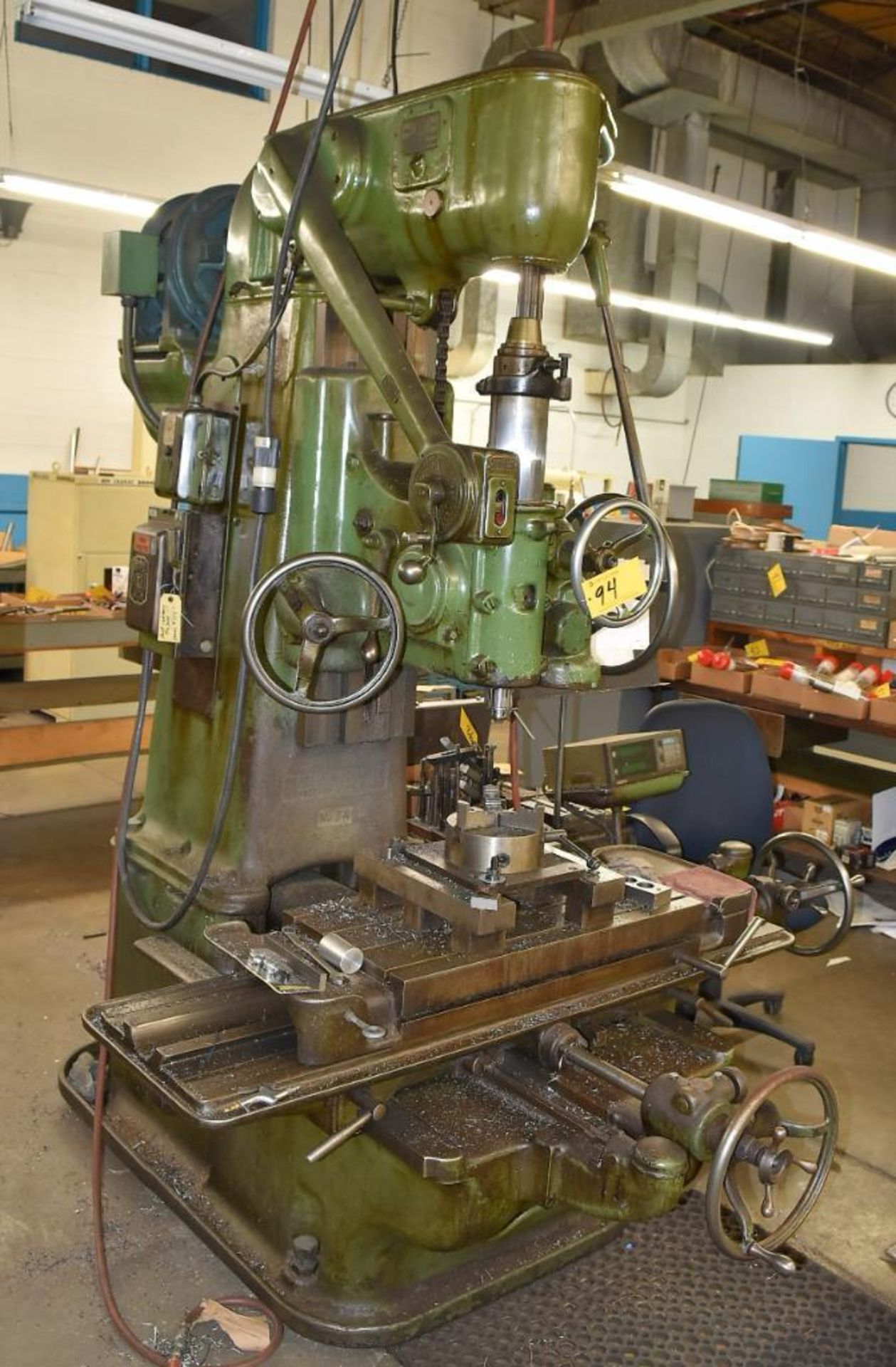 Pratt & Whitney No. 2A Jig Bore Machine