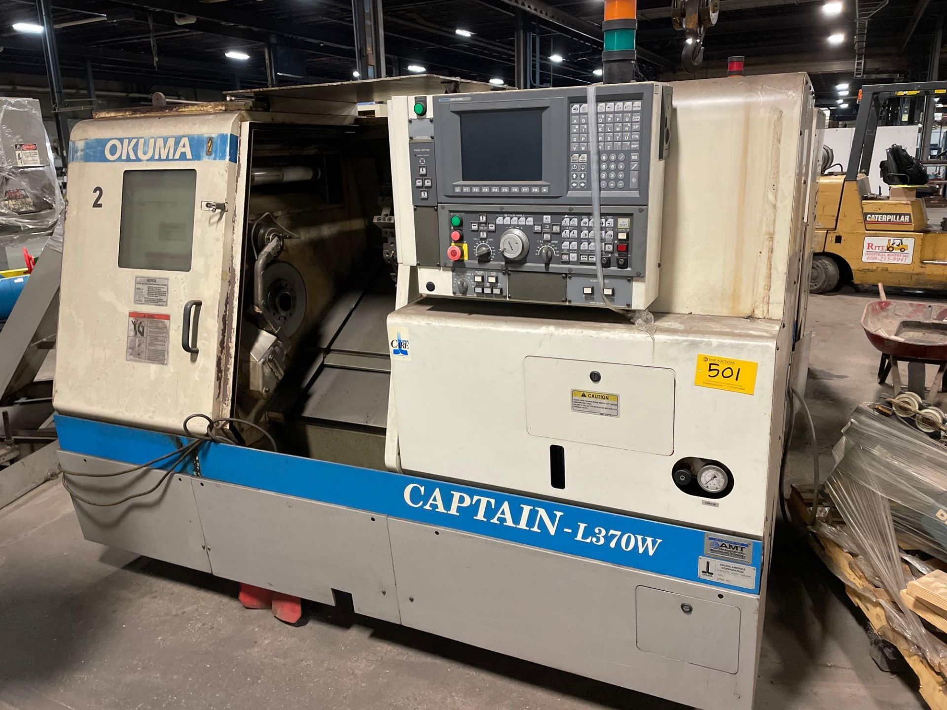 Okuma Captain L370W CNC Turning Center - Image 2 of 14