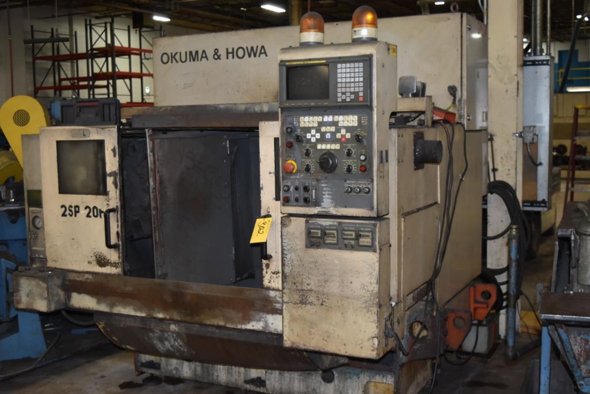 Okuma & Howa Model 2SP-15H CNC Dual Spindle Horizontal Machining Center/Lathe - Image 3 of 7