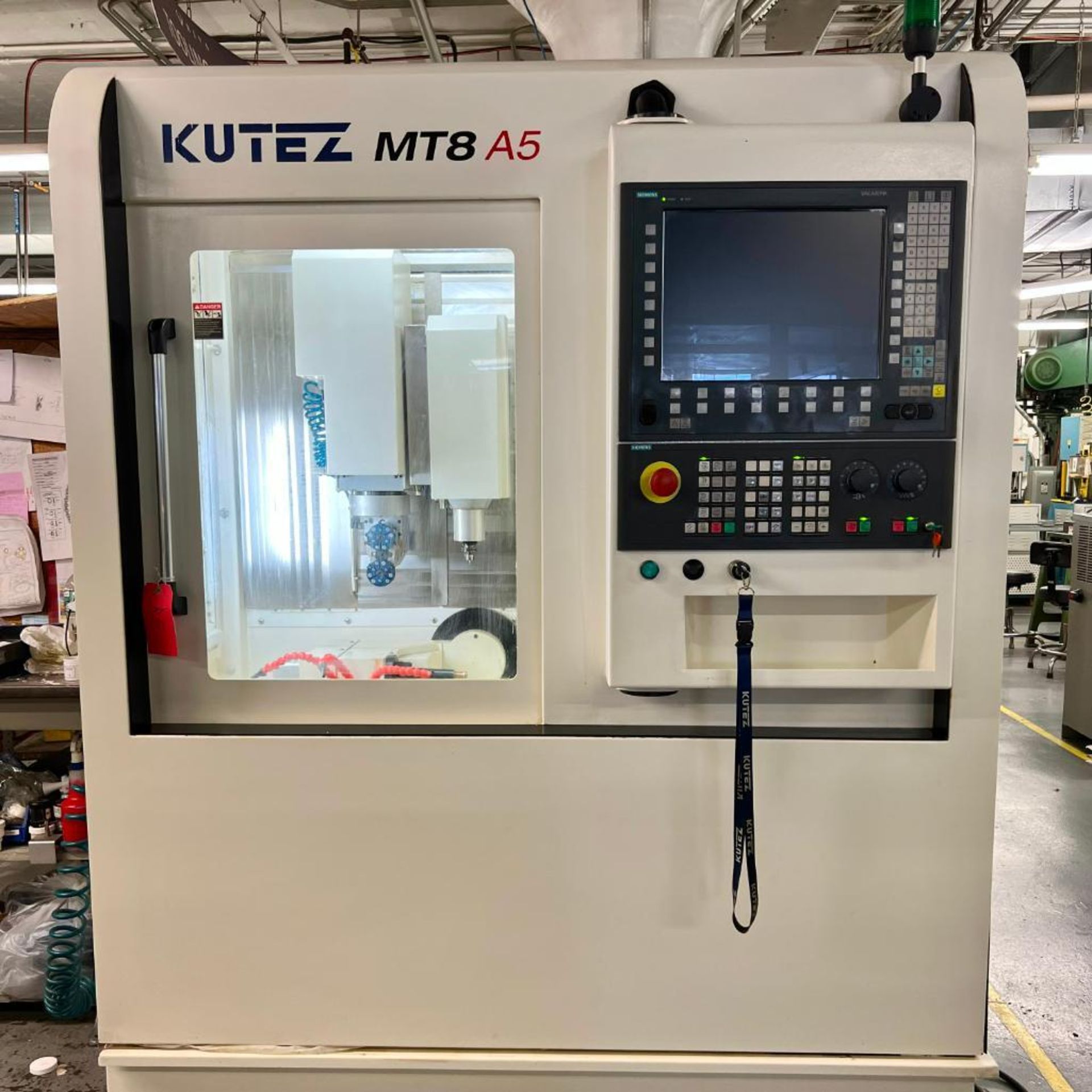 Kutez Model MT8A5 5-Axis CNC Vertical Machining Center For Rings (2016) Low Hours! - Image 9 of 9