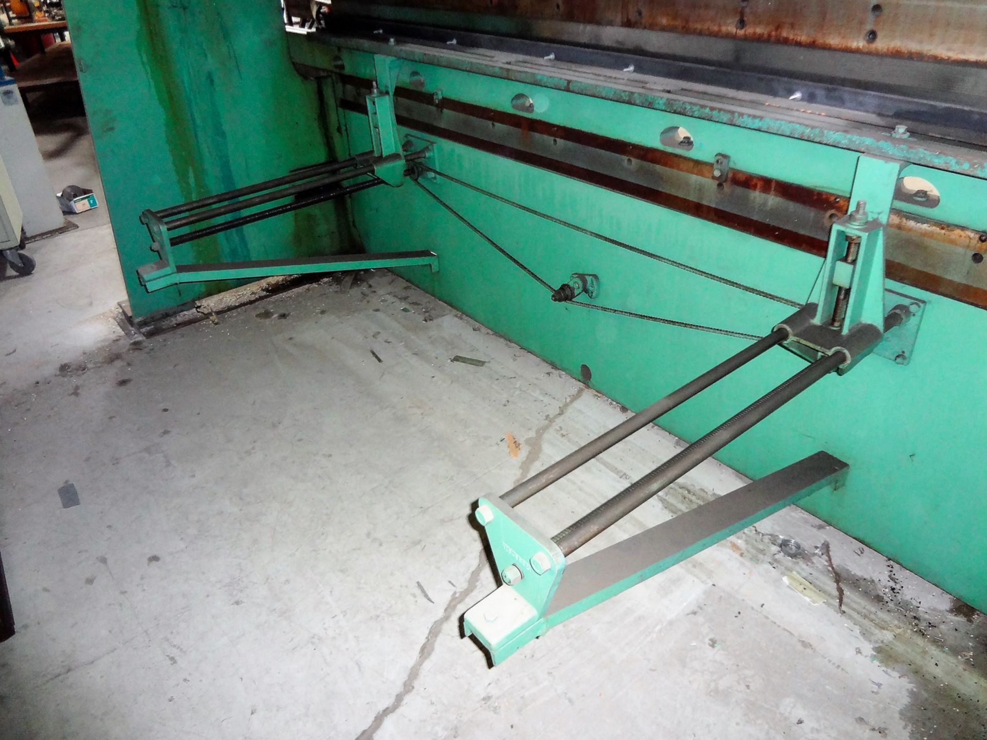 90-Ton X 12’ W/ 2’ Horn (14’O.A.) Wysong Mdl. 90-10 Power Press Brake - Image 7 of 15