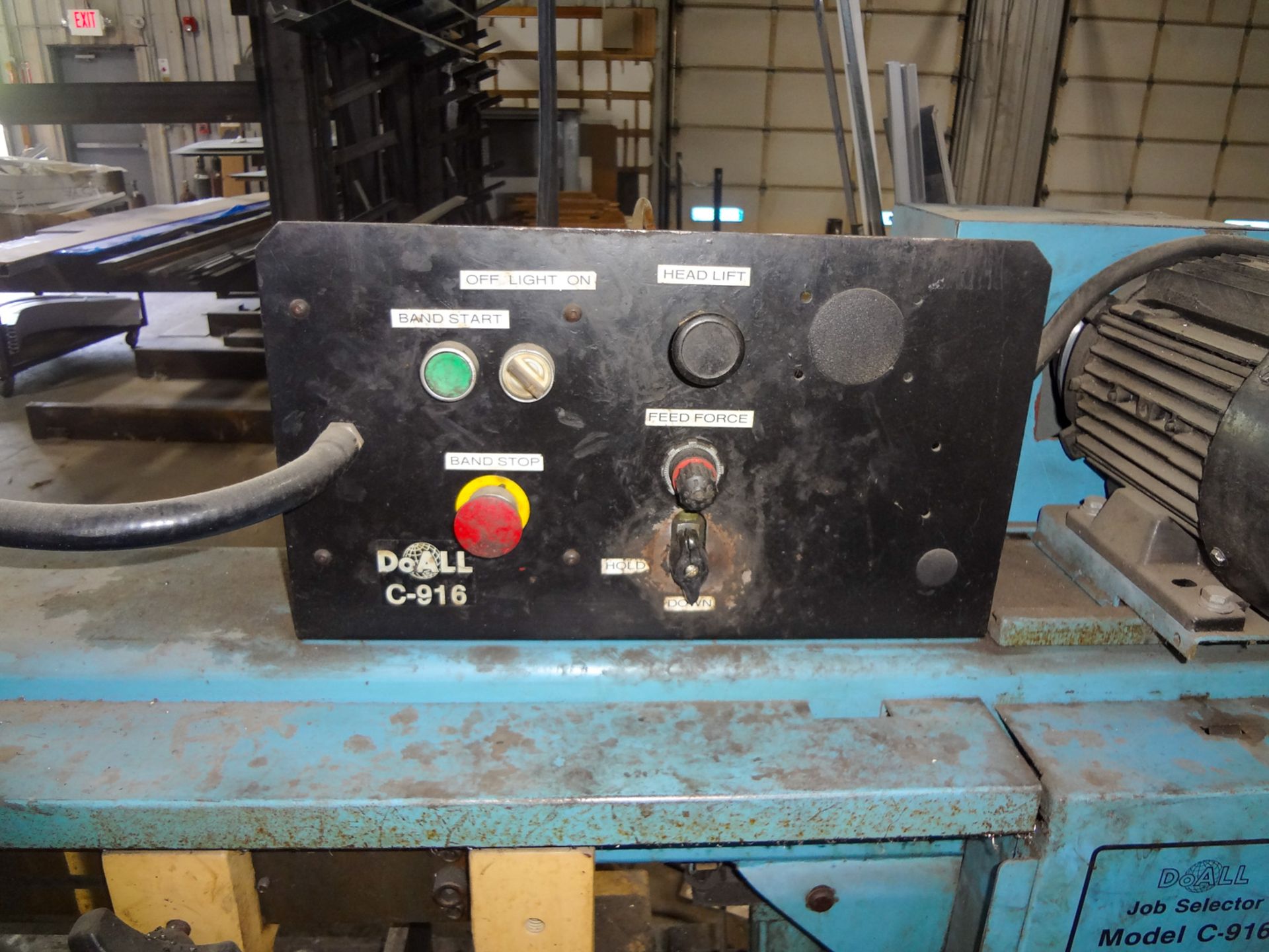 9” X 16” Doall Mdl. C-916M Horizontal Bandsaw - Image 3 of 8