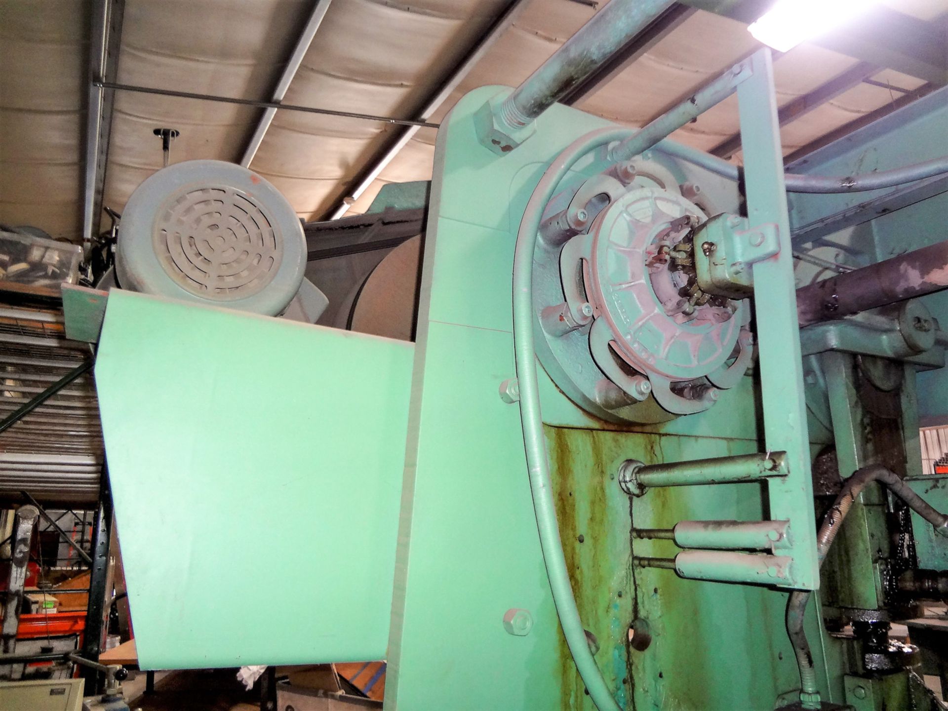 90-Ton X 12’ W/ 2’ Horn (14’O.A.) Wysong Mdl. 90-10 Power Press Brake - Image 10 of 15