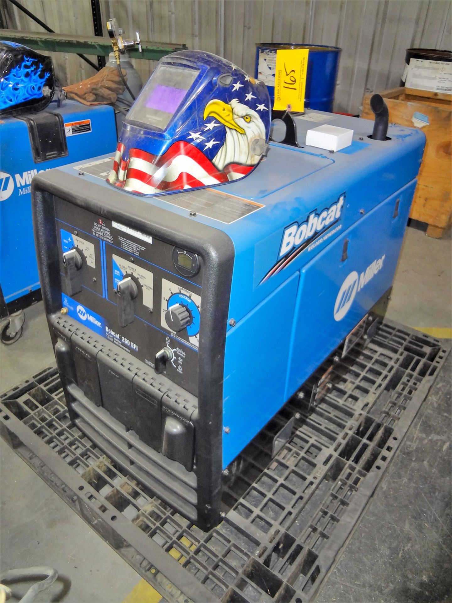 Miller Bobcat 250 EFI 200-AMP Generator Welder, 12,000 Watt Generator