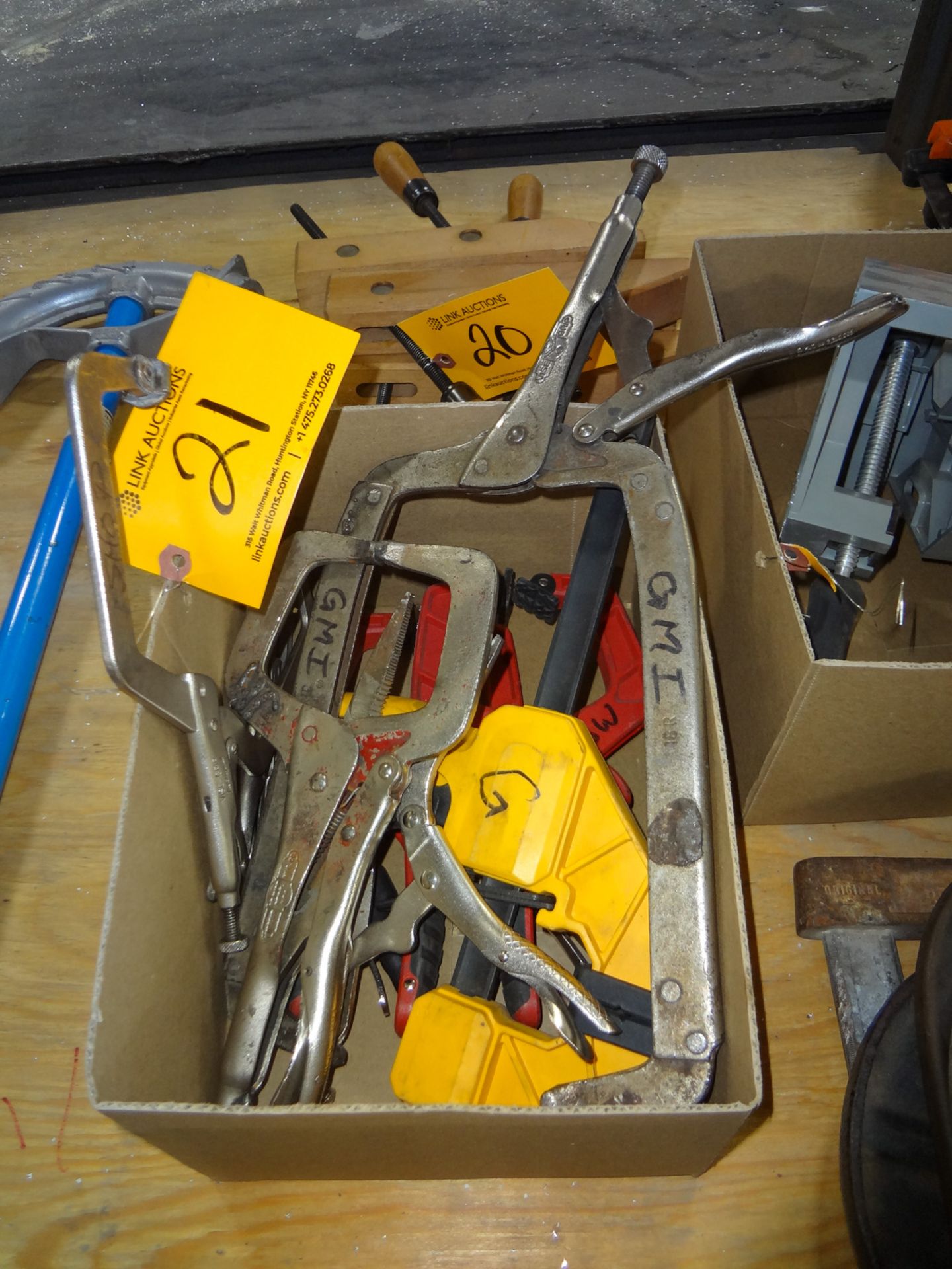 Assorted Vice Grip Welding Clamps And Assorted Clamps