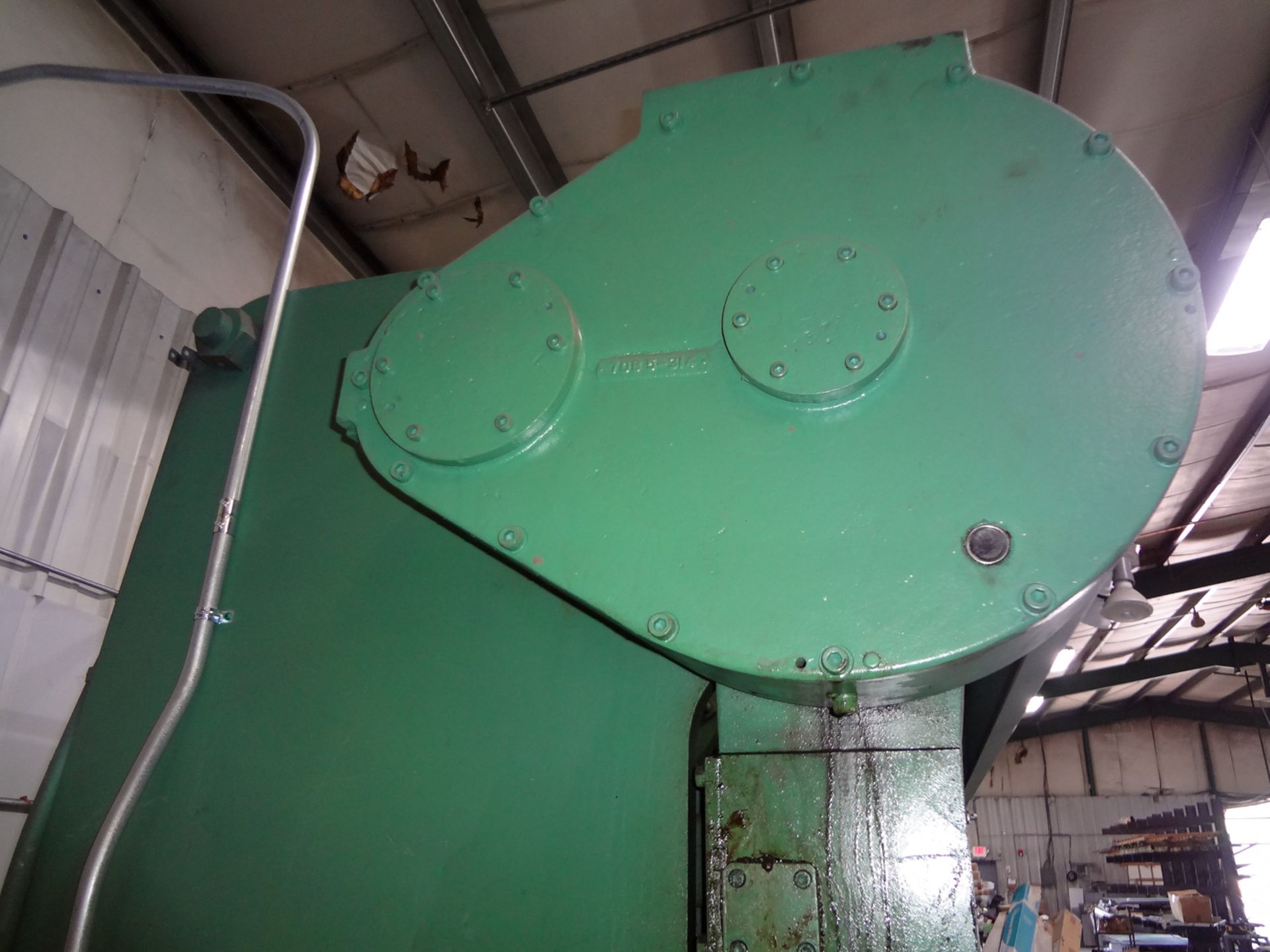 90-Ton X 12’ W/ 2’ Horn (14’O.A.) Wysong Mdl. 90-10 Power Press Brake - Image 6 of 15