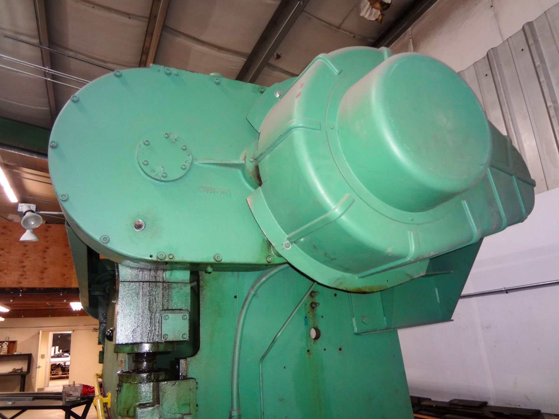 90-Ton X 12’ W/ 2’ Horn (14’O.A.) Wysong Mdl. 90-10 Power Press Brake - Image 11 of 15