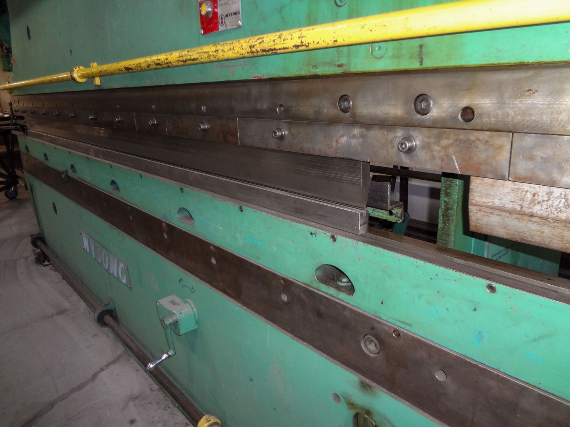 90-Ton X 12’ W/ 2’ Horn (14’O.A.) Wysong Mdl. 90-10 Power Press Brake - Image 15 of 15