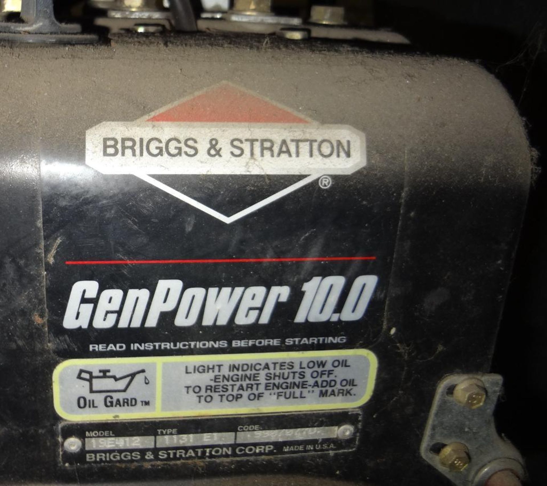 Ex Cell 5000W Motorized Generator - Image 3 of 3