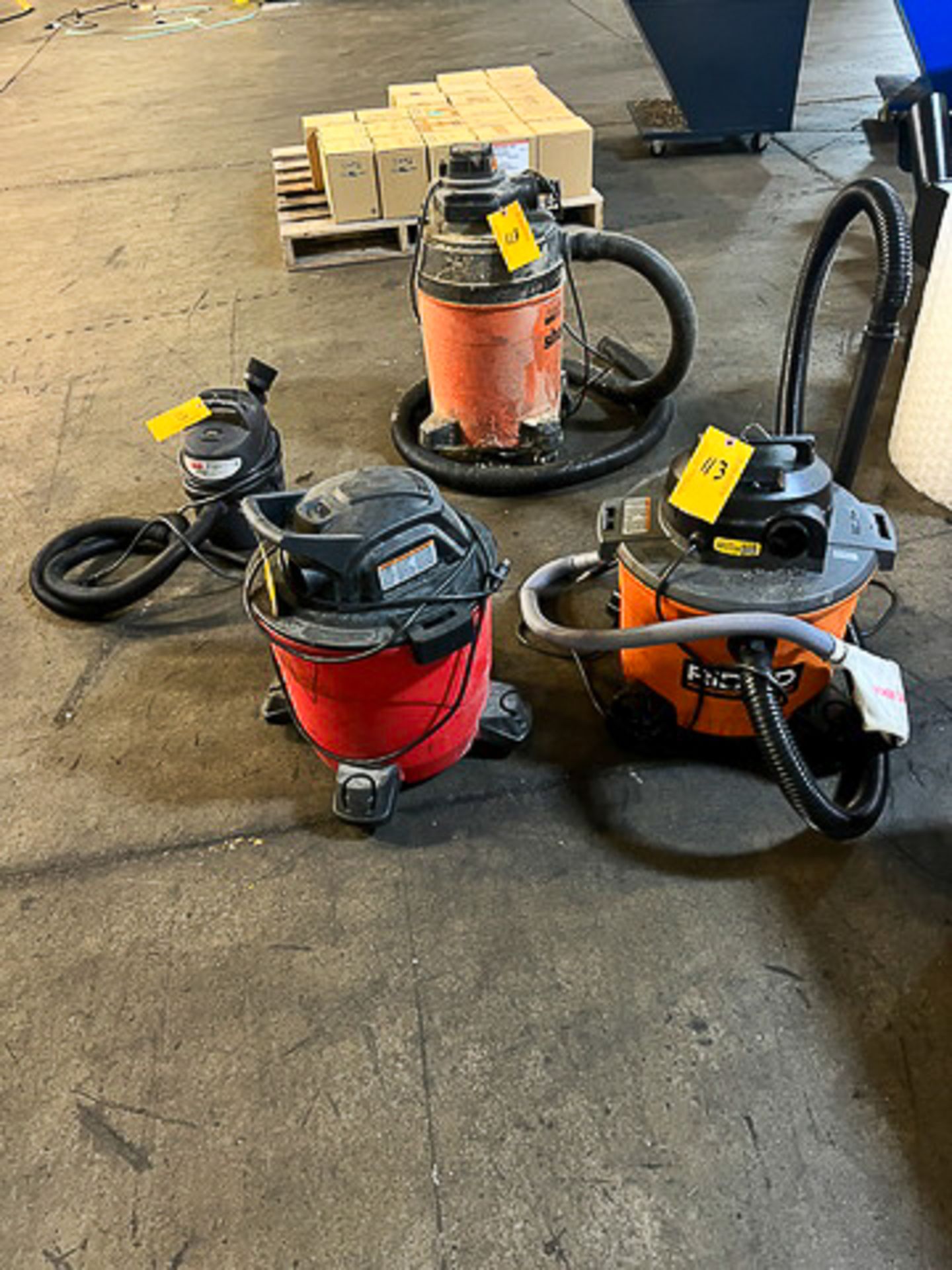 Lot c/o: 4 ea. Wet/Dry Vacuums - Image 11 of 12