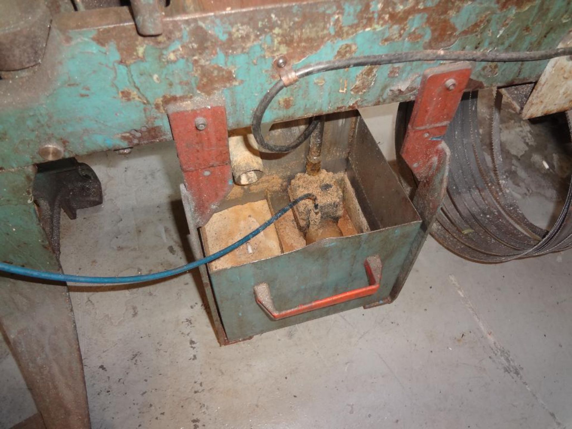 8" X 20" KALAMAZOO HORIZONTAL BANDSAW, 1HP COOLANT, 3/4" BLADE - Image 3 of 5