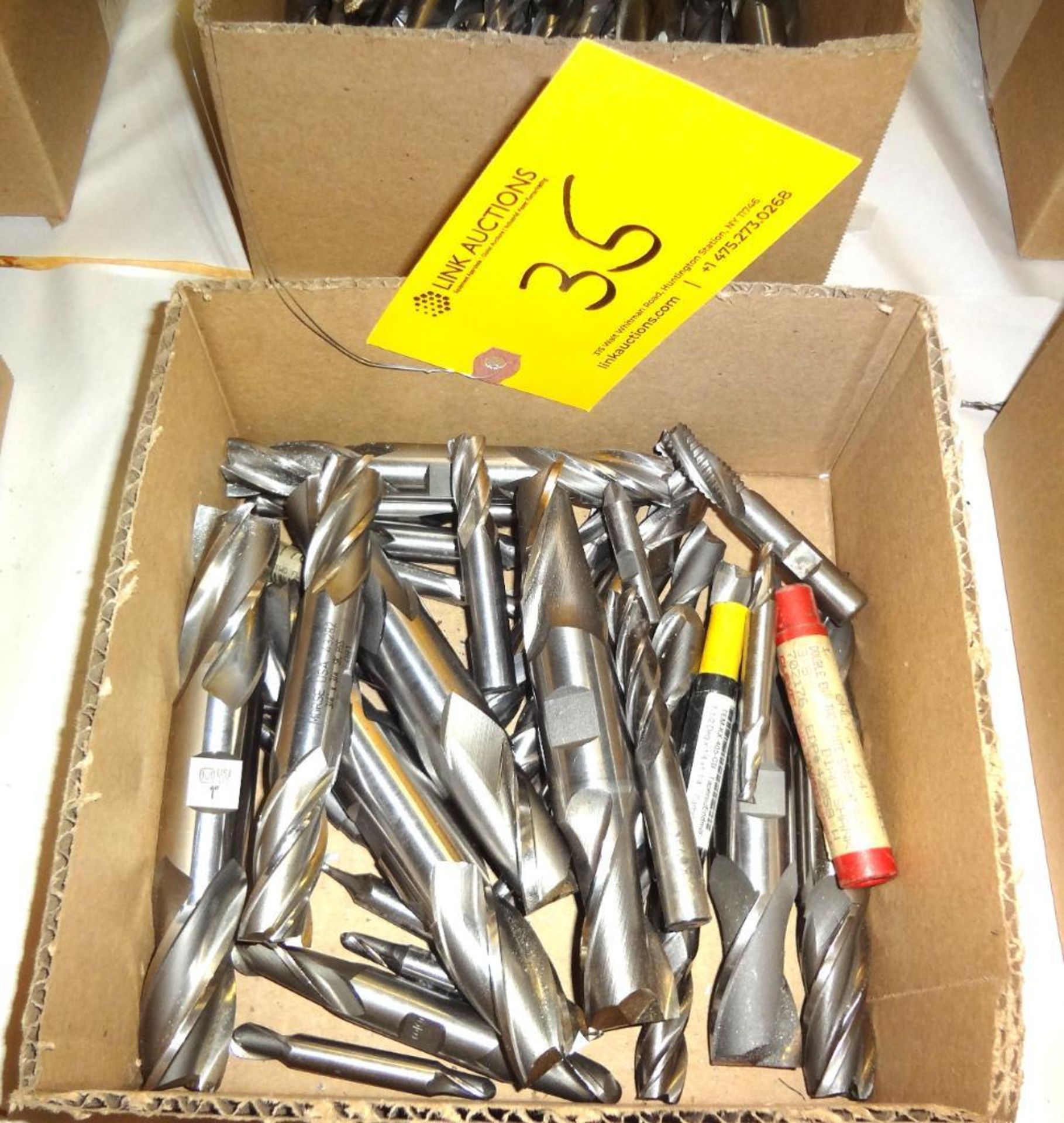 LOT OF ASSORTED DOUBLE END MILLS