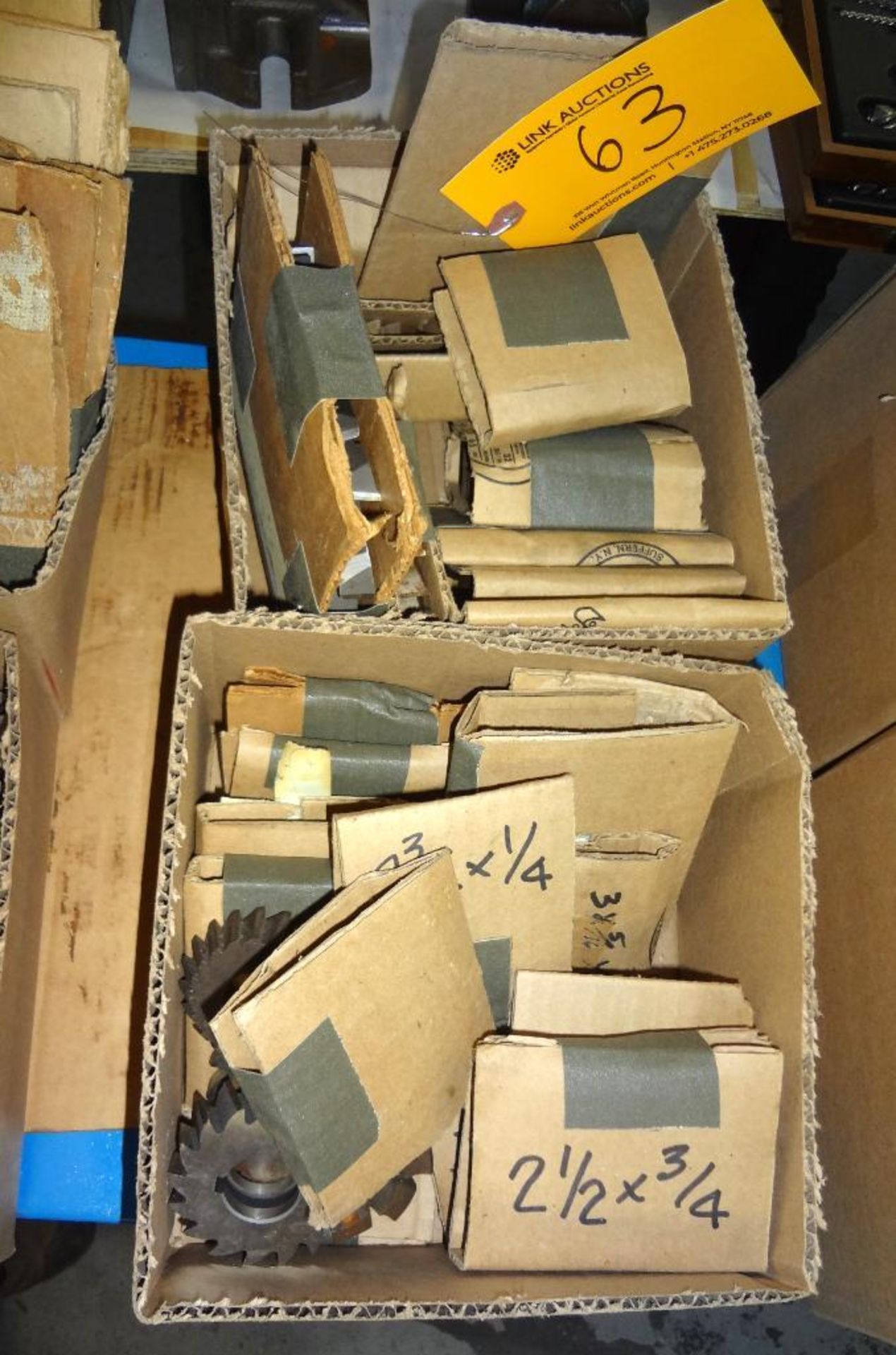 [2] BOXES OF MILLING CUTTERS
