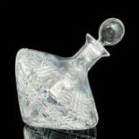 Vintage Astral Lead Crystal Decanter with Stopper