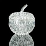 Gorham Crystal Apple Lidded Bowl Althea Cut