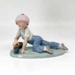 All Aboard 1007619 - Lladro Porcelain Figurine