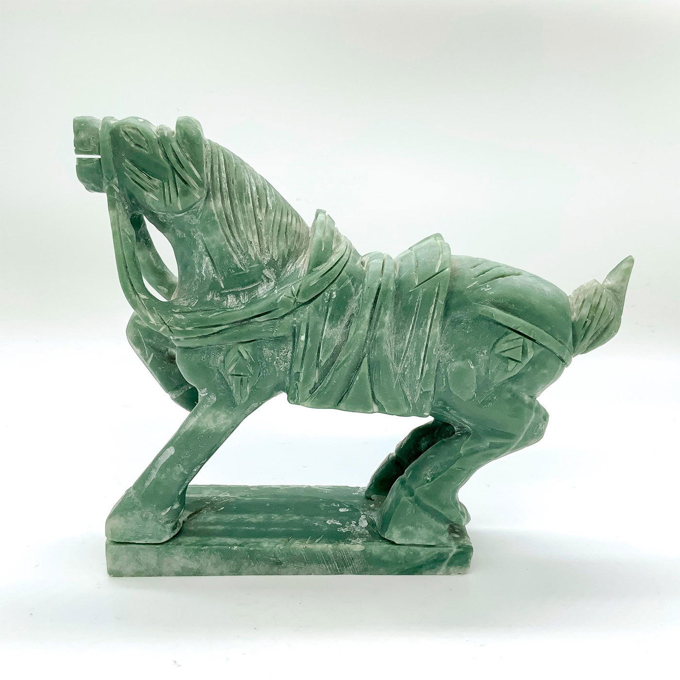 Chinese Tang Horse Stone Figure - Image 2 of 3