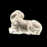 Baccarat Crystal Animal Figurine, Unicorn