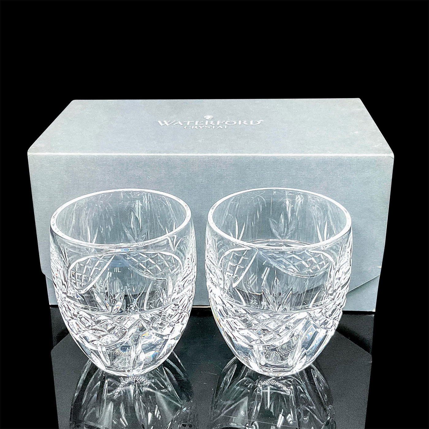 2pc Waterford Crystal Society Patriot Cups - Image 2 of 3