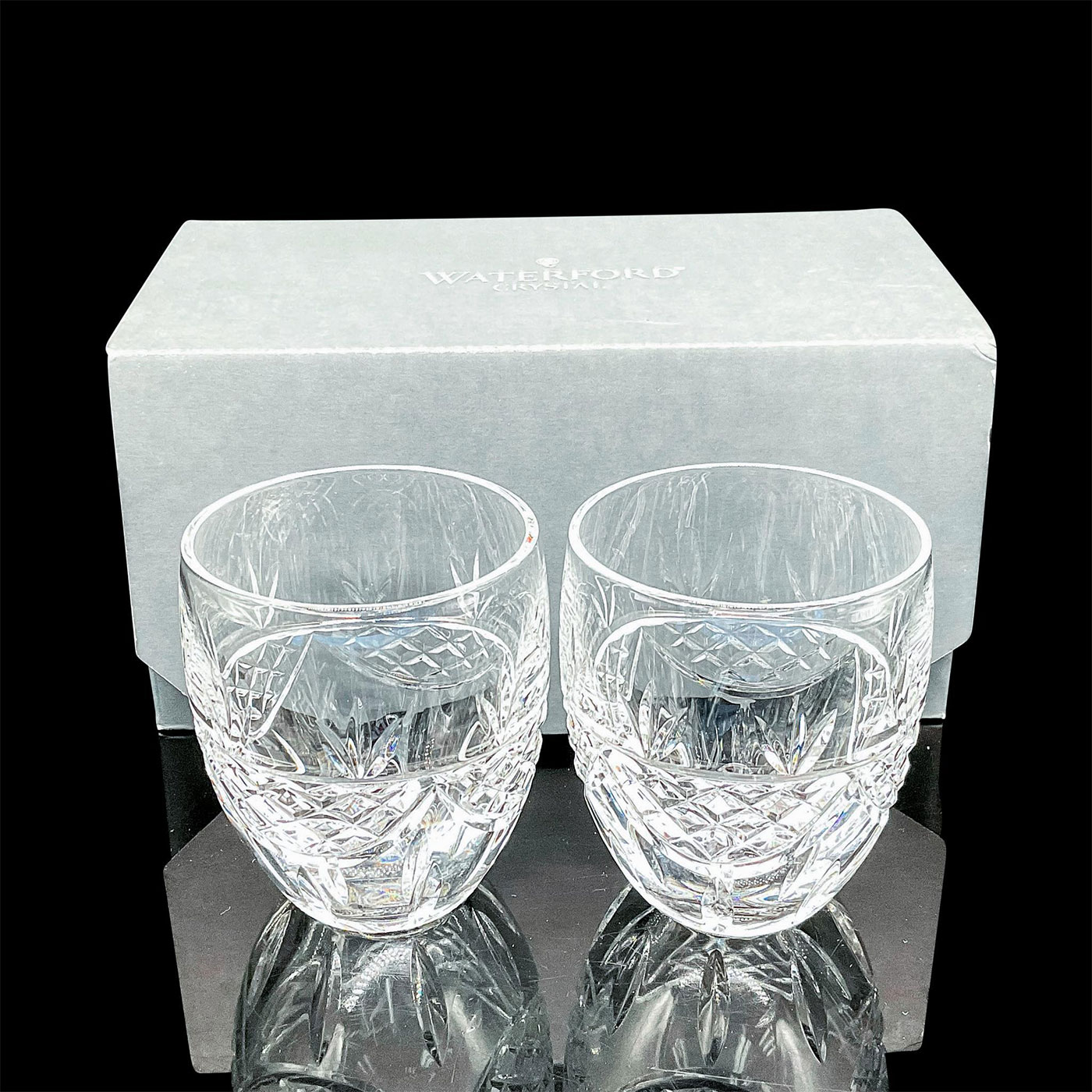 2pc Waterford Crystal Society Patriot Cups - Image 2 of 3