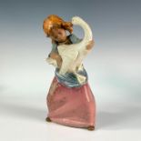 Duck Pulling Pigtail 1012095 - Lladro Porcelain Figurine