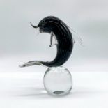 Vintage Murano Glass Dolphin Sculpture