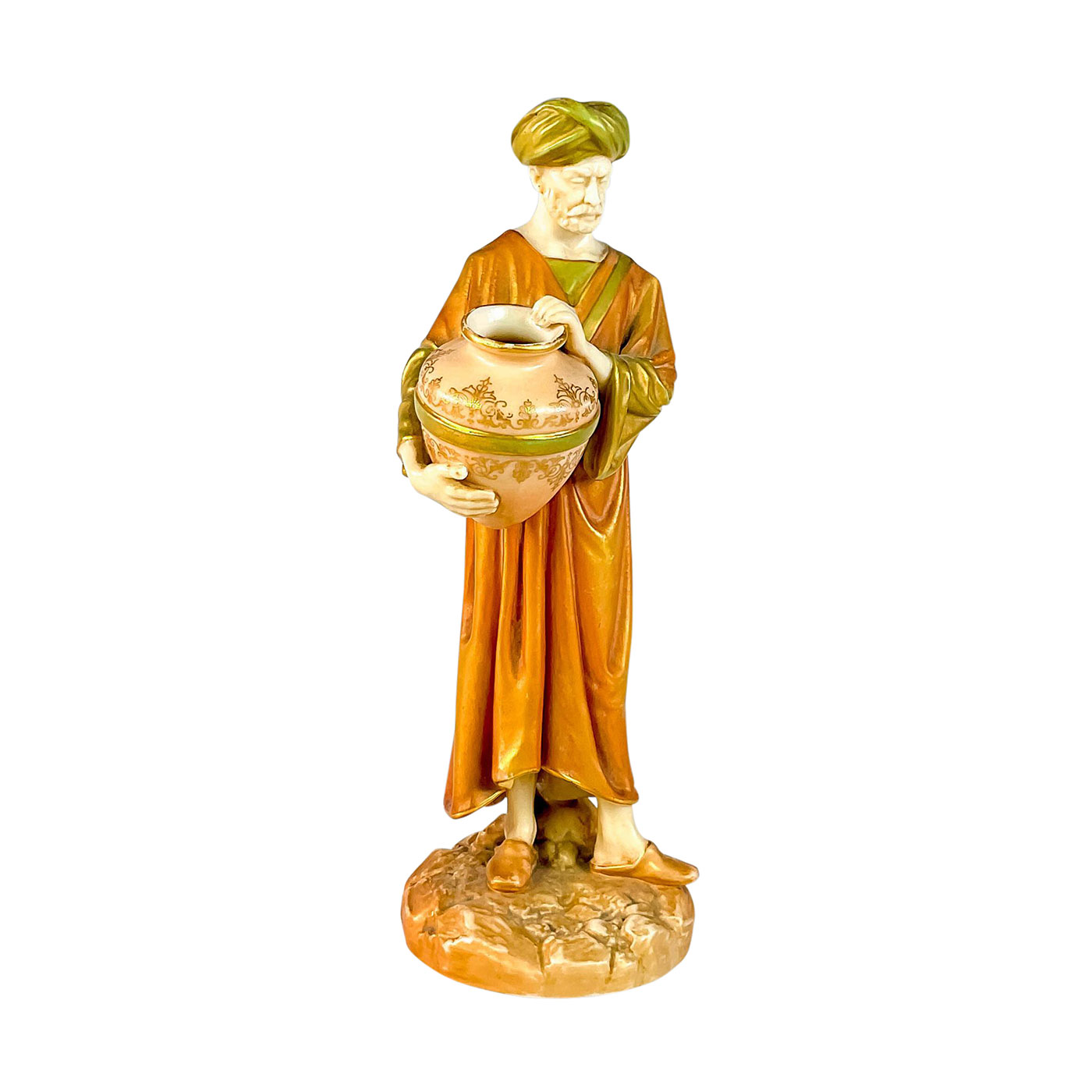 Royal Worcester Figurine, Cairo Water Carrier 1250