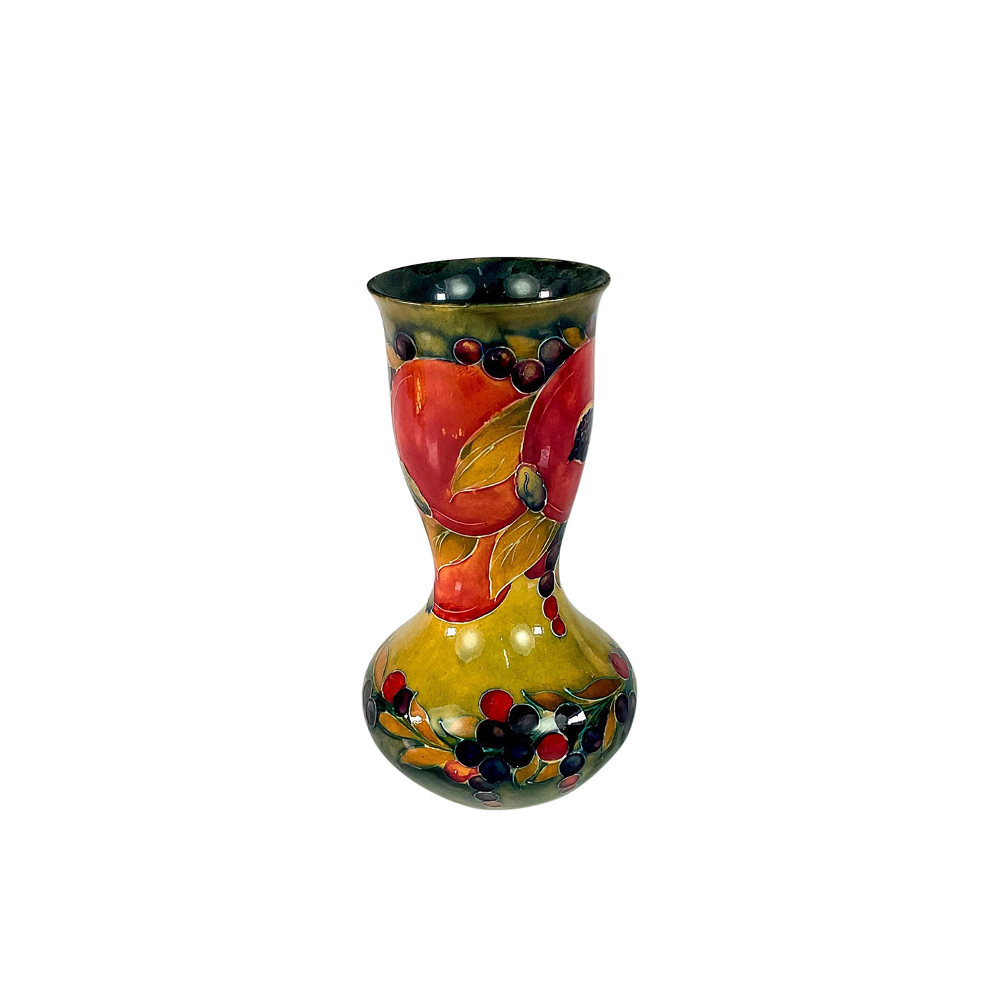 Moorcroft Pottery Vase, Pomegranate