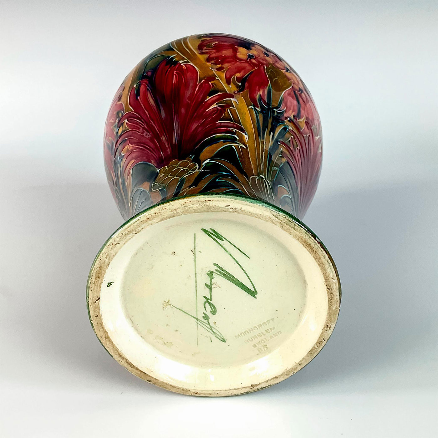 Moorcroft Pottery Vase, Revived Cornflower - Image 3 of 4