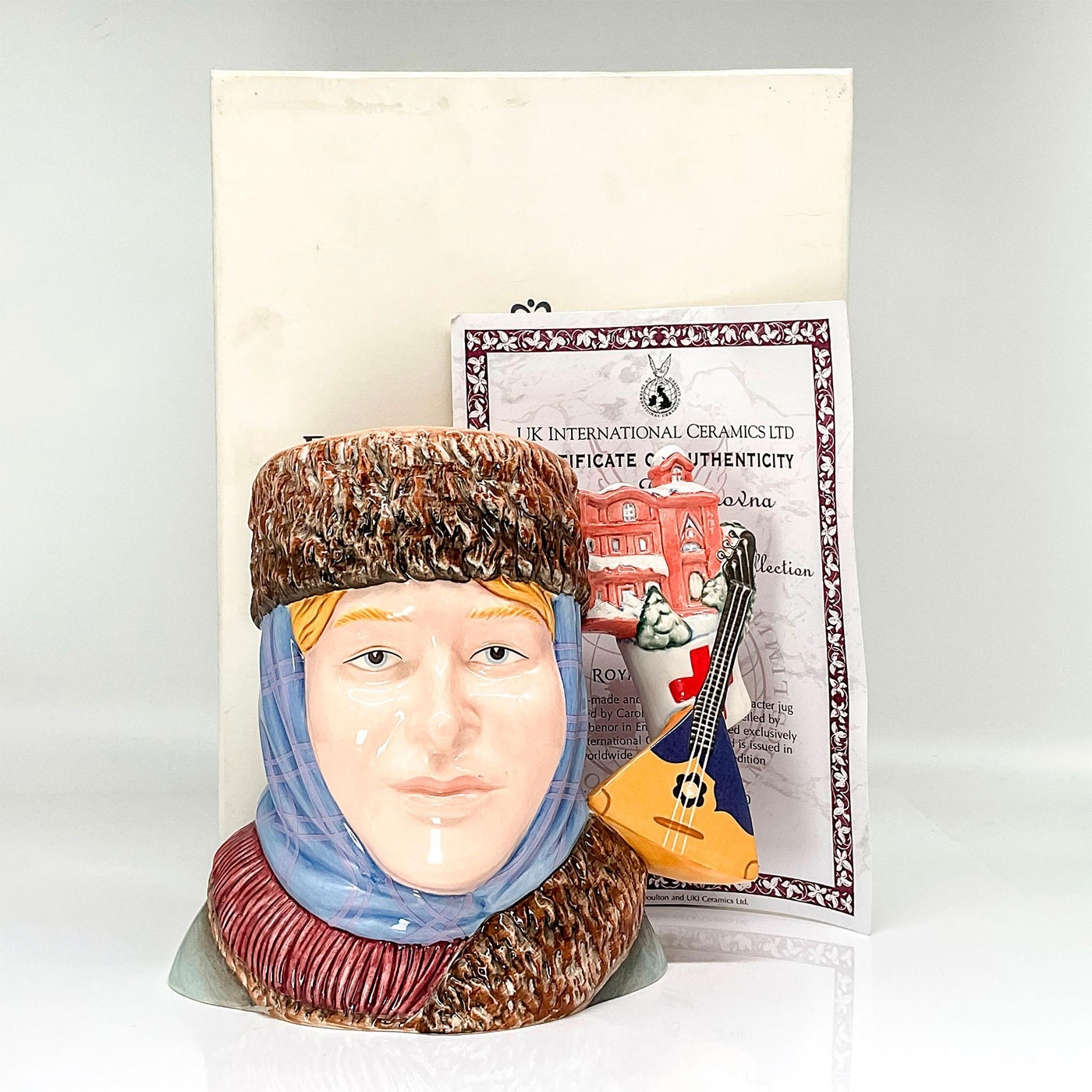 Larisa Foedorovna D7287 - Large - Royal Doulton Character Jug - Image 4 of 5