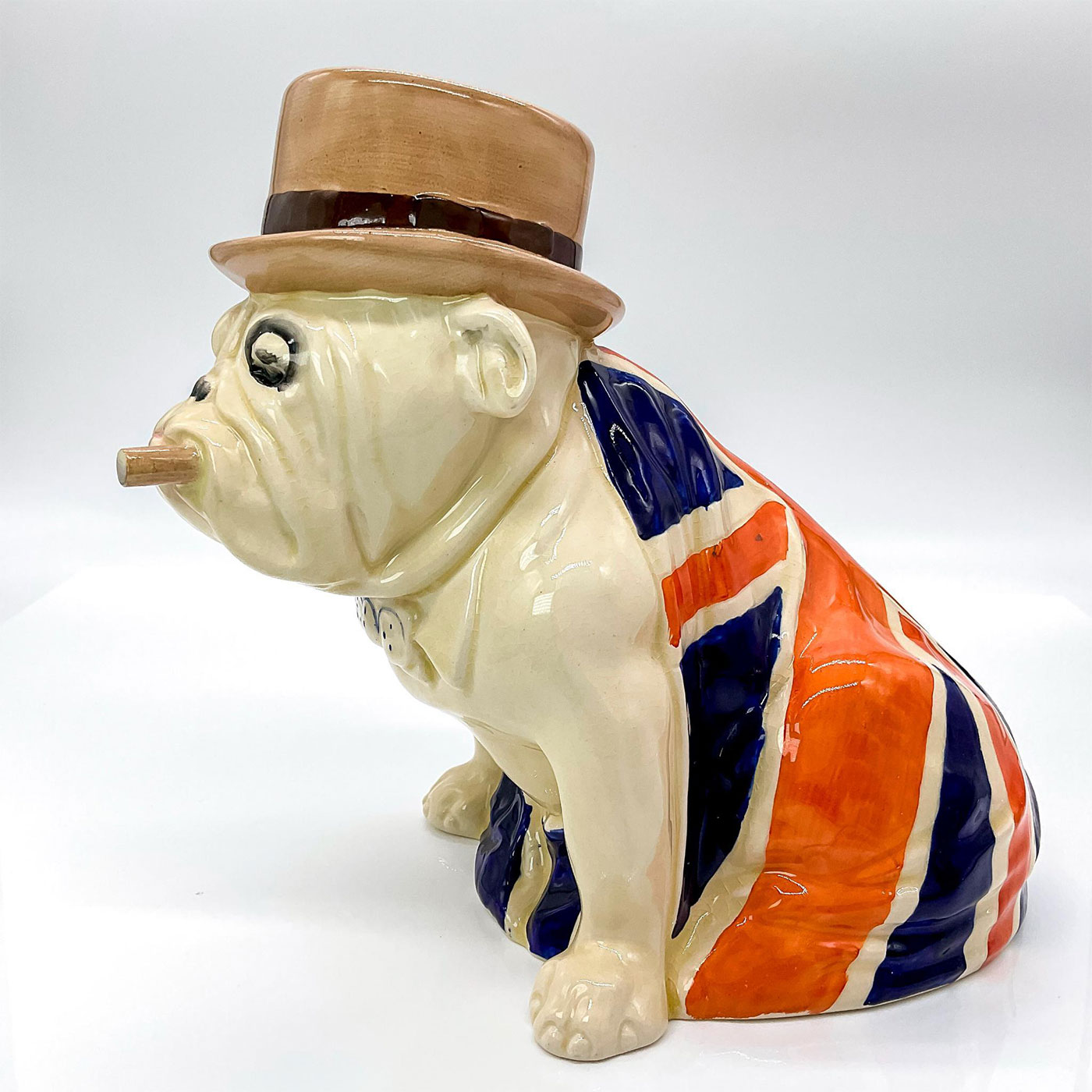 Royal Doulton Figure, Large Union Jack Bulldog D6178 - Image 3 of 5