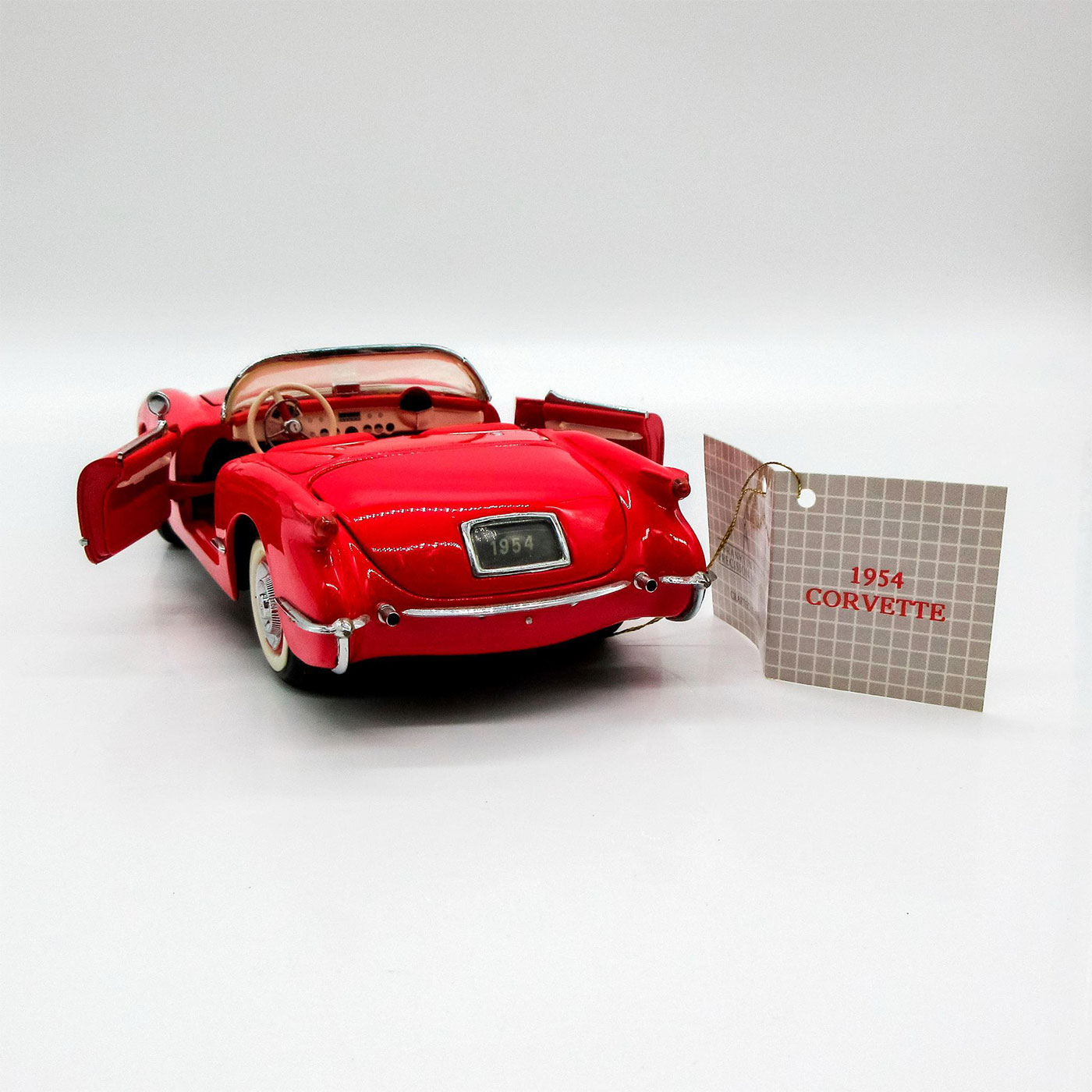 Franklin Mint 1954 Chevrolet Corvette Model Car - Image 4 of 5