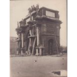 Paris Photo of Air-Raid Protection of Art, Arc de Triomphe