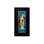 Framed Print, Cleo Tex Advertising Print