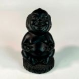 Vintage CocoJoe's Laki Lucky Black Resin Figurine