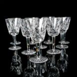 10pc Waterford Crystal Lismore Pattern Wine Glasses