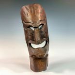 Tiki Hand Carved Wooden Tribal Wall Mask