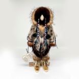 Carolyn Penayah Handcrafted Inuit Yupik Doll from Alaska